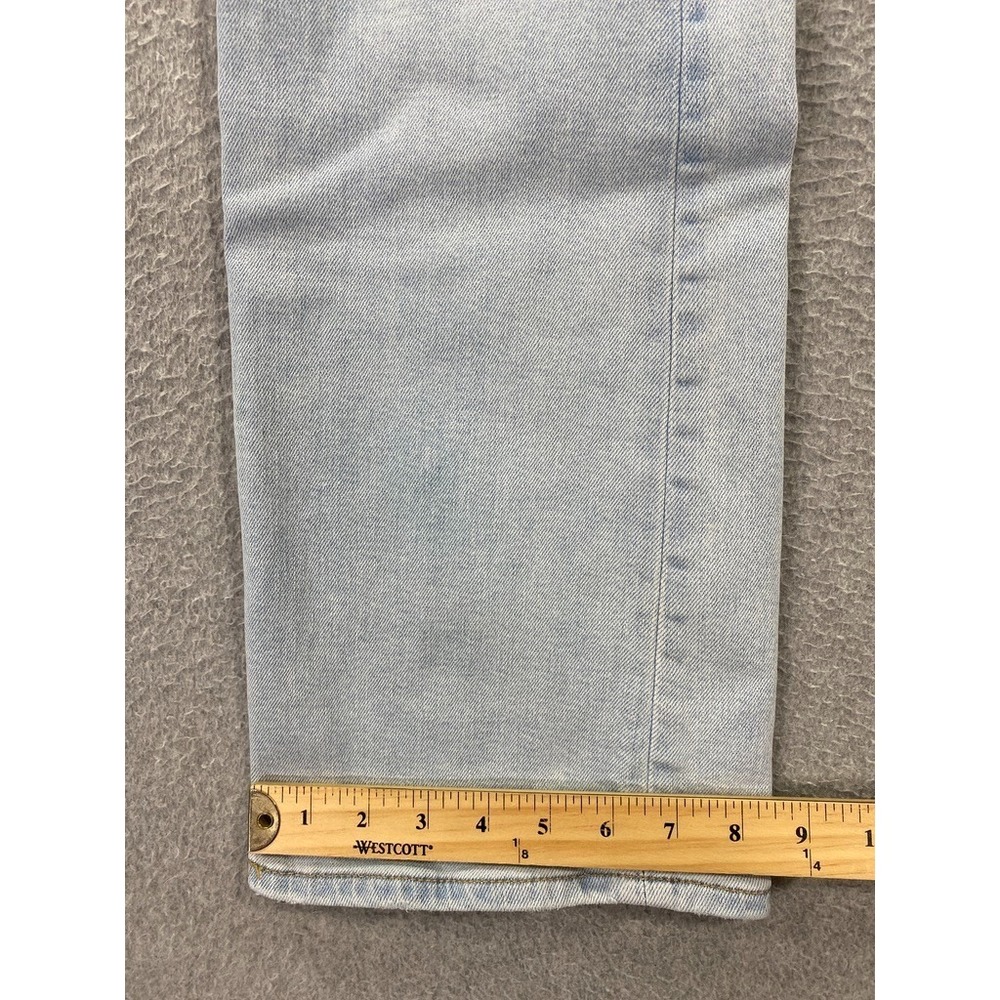 Levis Ribcage Boot Jeans Womens 26 (24x32) Mid Rise Stretch‎ Button Fly Denim - Picture 5 of 11